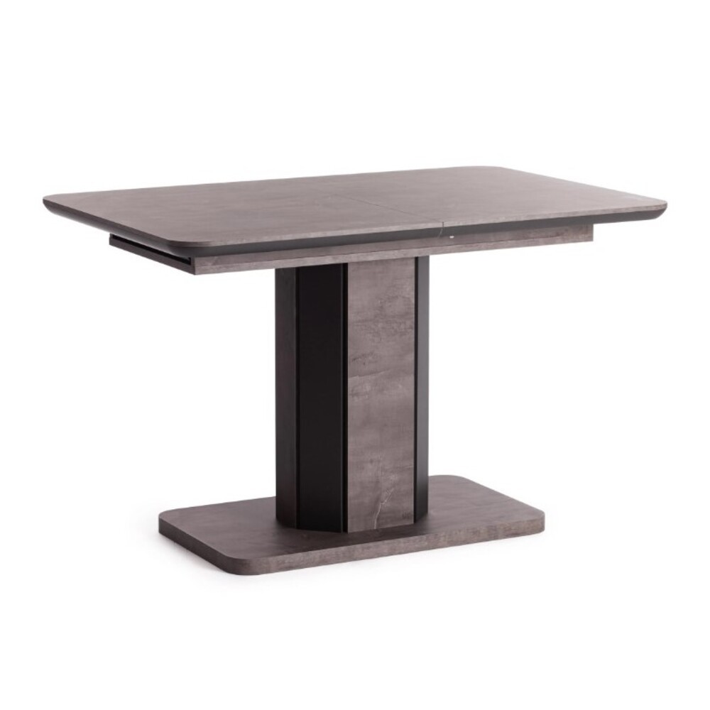 Стол кухонный раздвижной прямоугольный 1,2х0,8 м оникс Skat (18956)