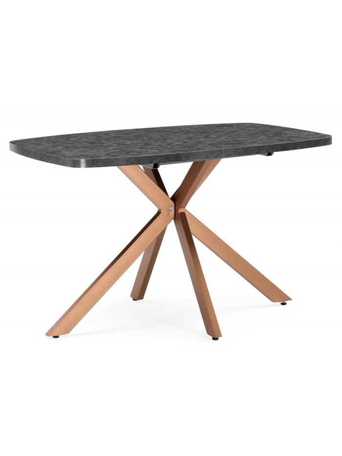 Стол деревянный Кортез 32 116(160)x77 раздвижной малави / медь