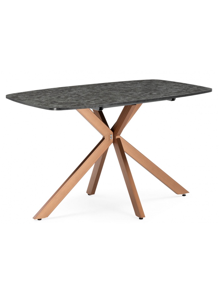 Стол деревянный Кортез 116(160)x77 раздвижной малави / медь