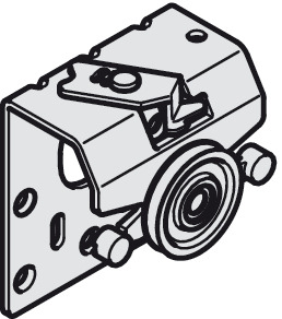 Hafele Hangroller 50 ходовой элемент для передней двери 400.56.112